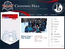 Tablet Screenshot of channinghall.org